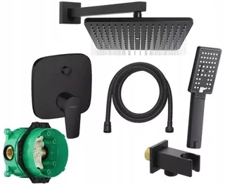 Hansgrohe Talis E vaňová podomietková batéria čierna + 4 ďalšie produkty